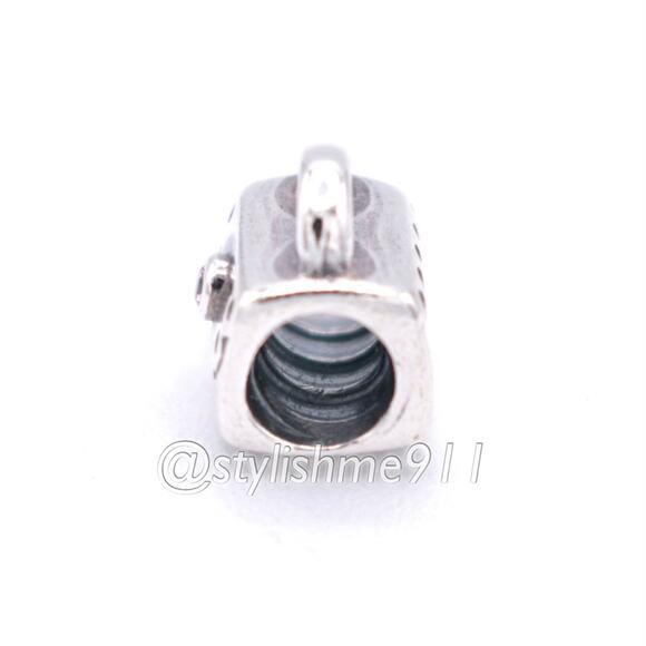 Authentic PANDORA Scalloped Purse with Pink CZ Charm - 790473PCZ - Picture 10 of 10